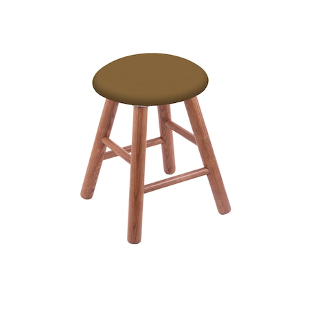 Holland Bar Stool Co Oak Vanity Stool, Medium Finish, Graph Seat RC18OSMed012